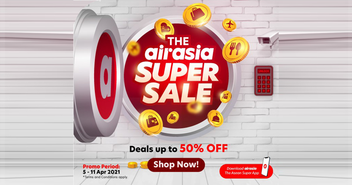 [PROMO CODE INSIDE] Airasia Super Sale offers up to 50% OFF and 5x more BIG Points on food and hotel bookings! - Alvinology