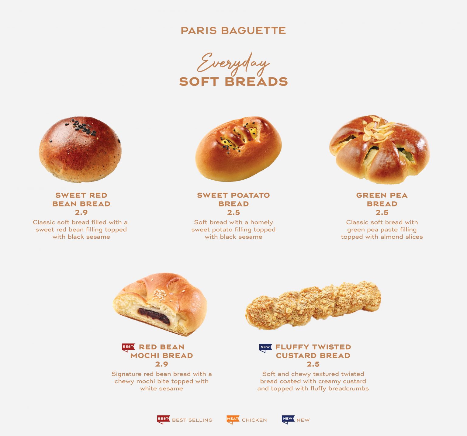 [PROMO] Paris Baguette Adds 6 New Variety Of Soft Breads to their