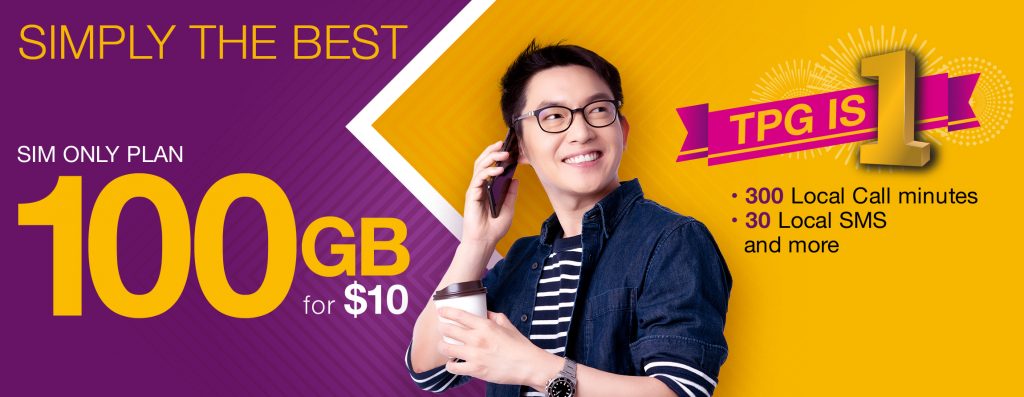 [PROMO] TPG turns One offering 100GB for $10 and 130GB for $18 SIM-only plans for a limited time only! - Alvinology