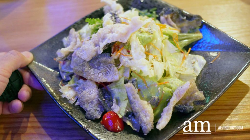 Fusion Oriental Salad - Iceberg Lettuce, Carrot, Fish Skin, Oriental Dressing (S$10.90)