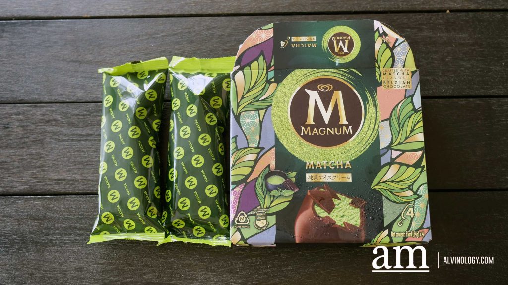 NEW Magnum Matcha: 100% Belgian chocolate coating + quality Matcha powder - Alvinology