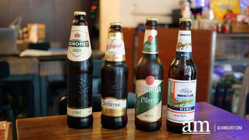 Bottled Russian Beers $16