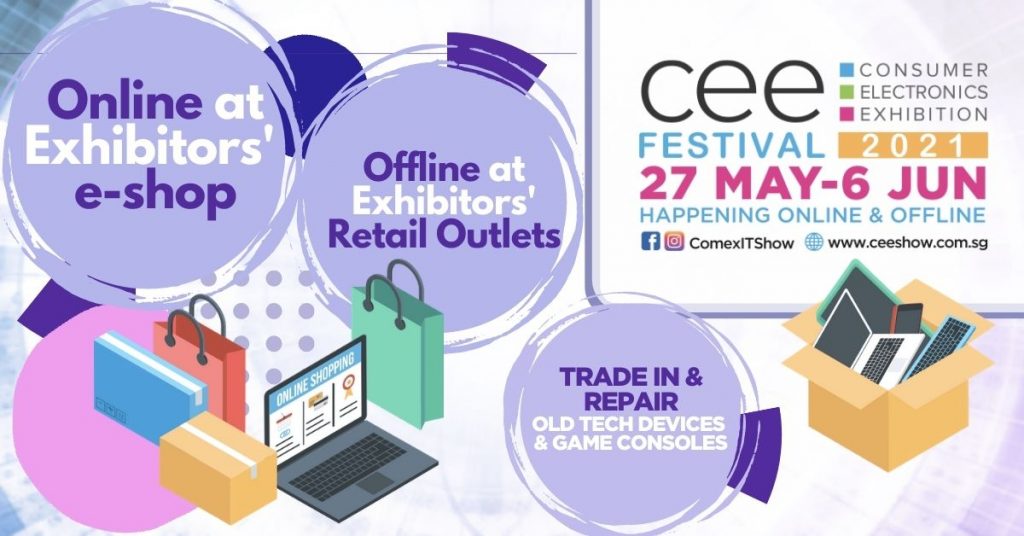 [SHOP+WIN] CEE Festival 2021 – shop and win the hottest electronics, gaming peripherals, and more worth over $15,000 starting 27 May! - Alvinology