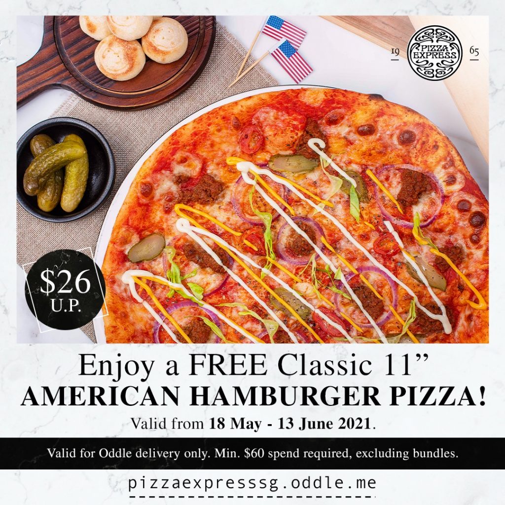 [Review] Enjoy Pizza Flavours from around the world with PizzaExpress Singapore: Hamburger Pizza, Okonomiyaki Pizza and more - Alvinology