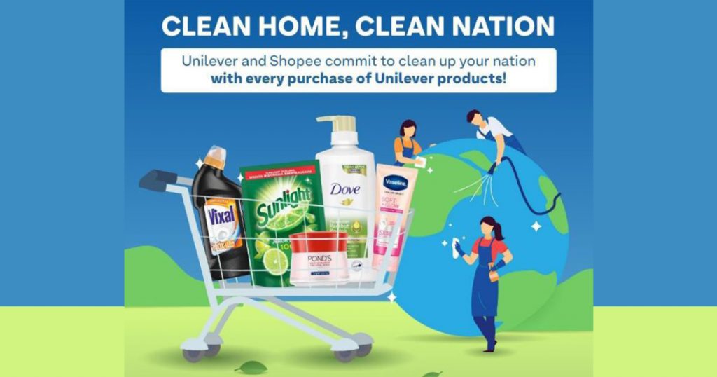 Shopee promotes “Clean Home. Clean Nation.” Campaign with Unilever’s greener home care products this Super Brand Day - Alvinology