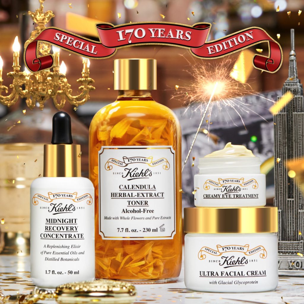 Kiehl’s Celebrates 170 years: Limited Edition Vintage Packaging and Heritage Essential Oils and Rose Toner! - Alvinology