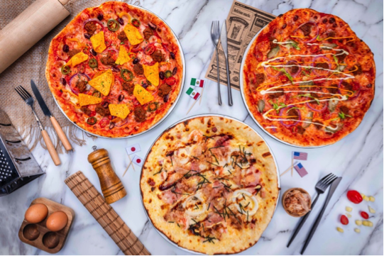 [Review] Enjoy Pizza Flavours from around the world with PizzaExpress Singapore: Hamburger Pizza, Okonomiyaki Pizza and more - Alvinology