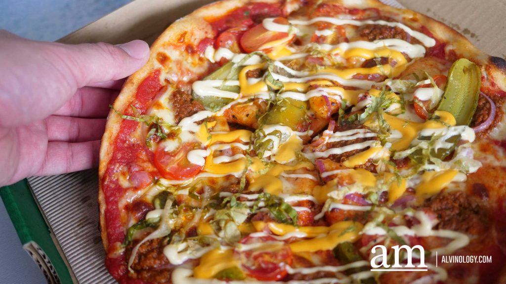 [Review] Enjoy Pizza Flavours from around the world with PizzaExpress Singapore: Hamburger Pizza, Okonomiyaki Pizza and more - Alvinology