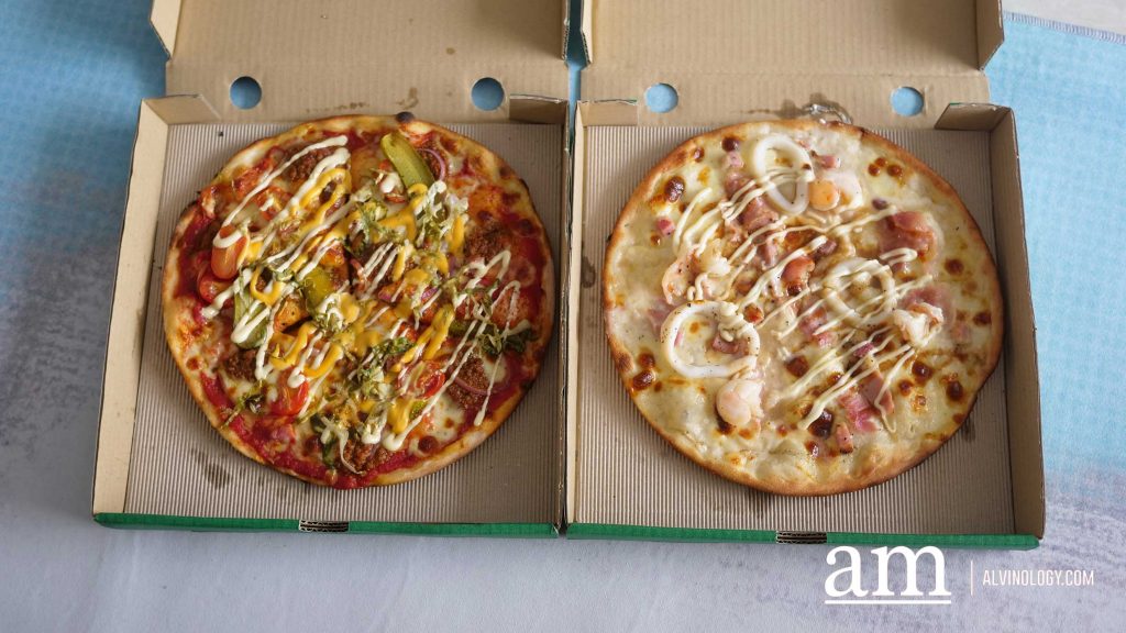 [Review] Enjoy Pizza Flavours from around the world with PizzaExpress Singapore: Hamburger Pizza, Okonomiyaki Pizza and more - Alvinology