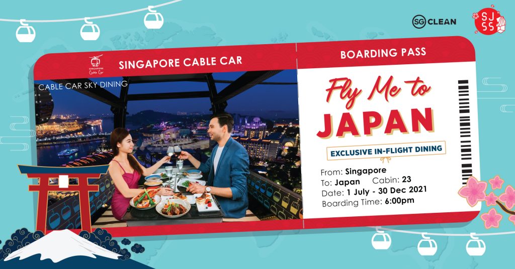 Experience a culinary experience to Japan on Singapore Cable Car this July for only $385 per couple - Alvinology