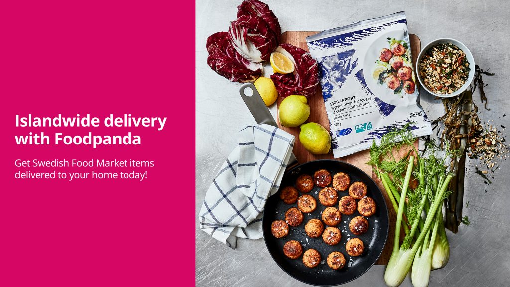 Islandwide delivery is now available for IKEA’s Swedish Food Market products via Foodpanda - Alvinology