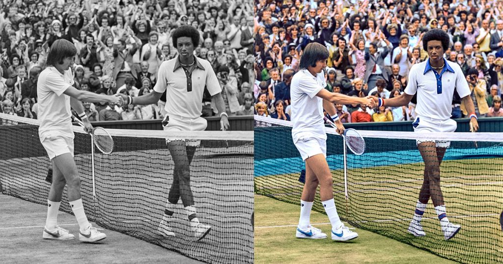 OPPO recolourises these iconic black and white tennis images to celebrate the return of Wimbledon – see them here! - Alvinology