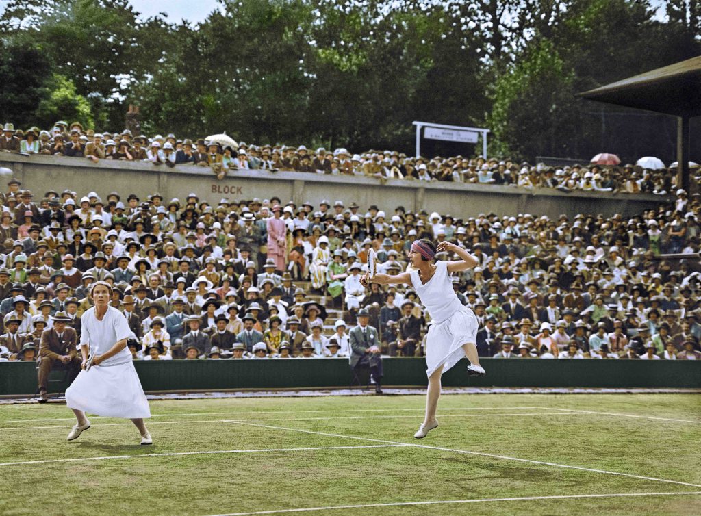 OPPO recolourises these iconic black and white tennis images to celebrate the return of Wimbledon – see them here! - Alvinology