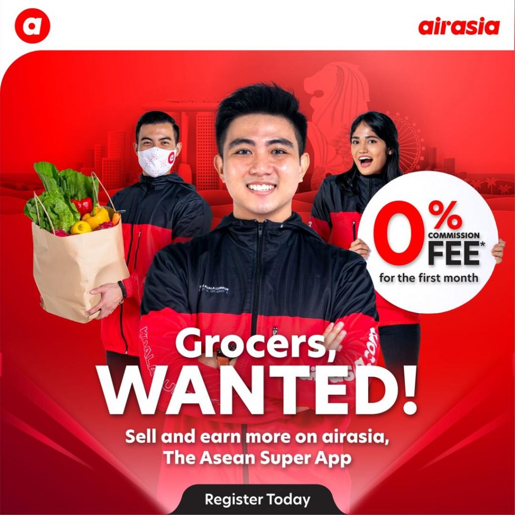 Airasia super app Singapore now offers 0% first-month commission rate for new merchants - Alvinology