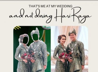 Was PA racist when they used a Malay couple's wedding photo for Hari Raya decor? - Alvinology