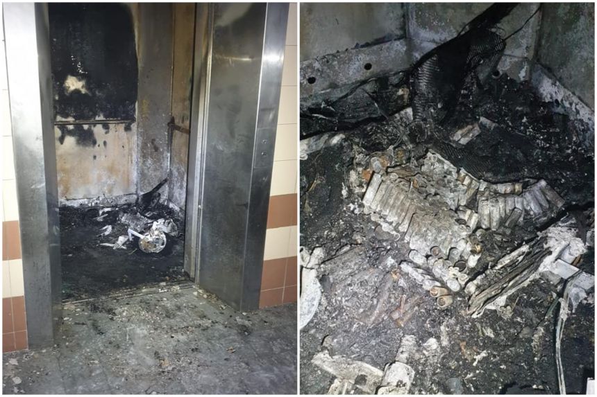 Man falls out of lift burning from PMD fire, dies from injuries - Alvinology