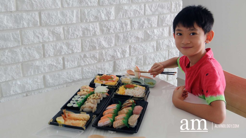 [Review] Build-Your-own Takeaway Sushi Platter from Sushiro Singapore - Alvinology