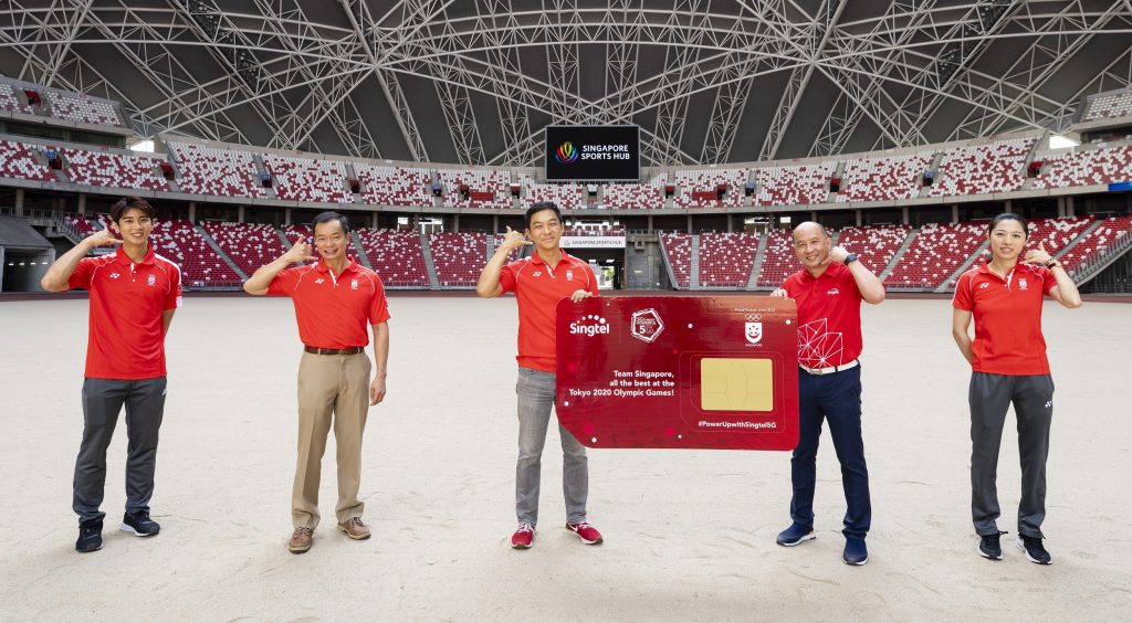 Singtel provides a 5G-powered experience to Team Singapore partner athletes for the Tokyo Olympics - Alvinology