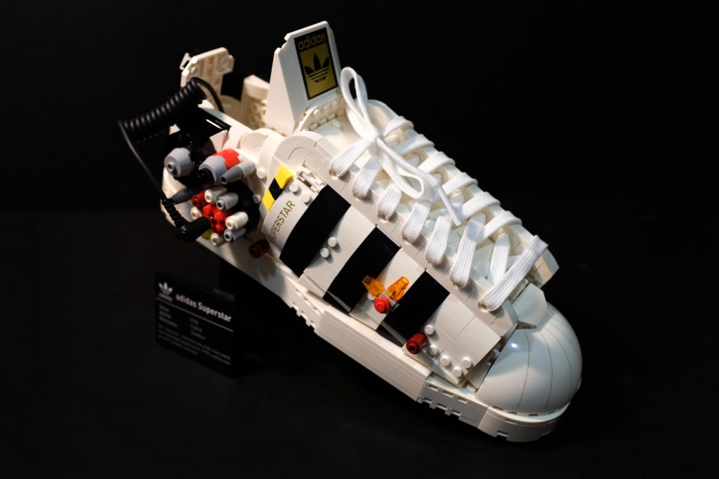 Here Is local visual artist ClogTwo’s version of LEGO adidas Originals Superstar and it is highly customisable - Alvinology