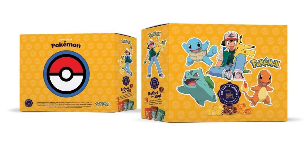 The Kettle Gourmet launches Pokémon popcorn -special collector’s card in every set! - Alvinology