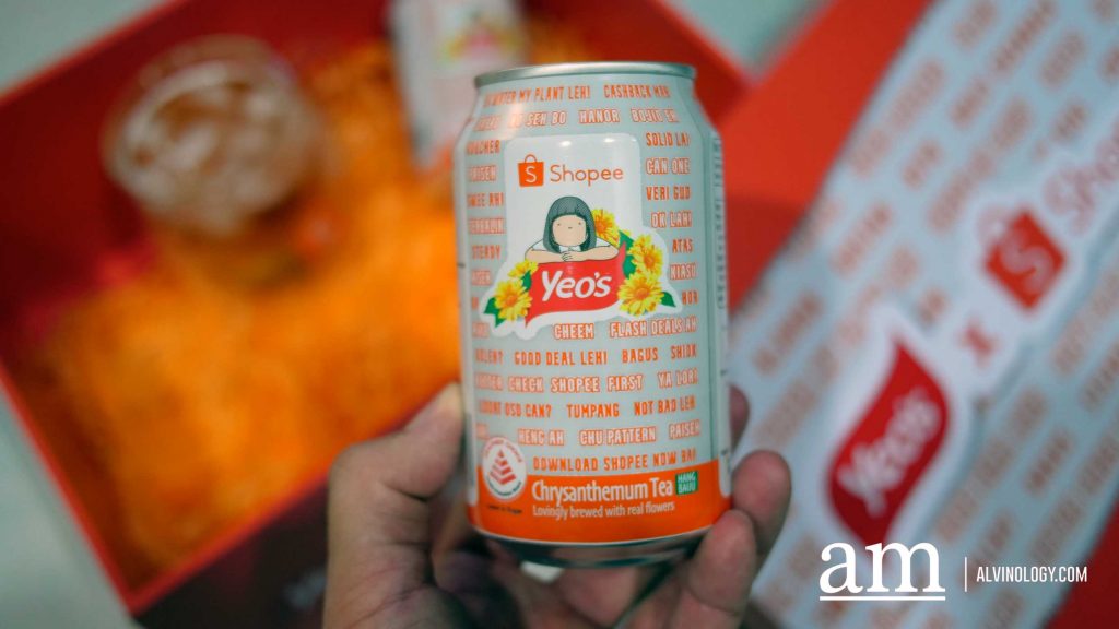 [PROMOTION] limited edition Shopee x Yeo's Chrysanthemum Tea - specially for Singapore's National Day - Alvinology