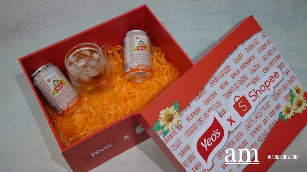 [PROMOTION] limited edition Shopee x Yeo's Chrysanthemum Tea - specially for Singapore's National Day - Alvinology