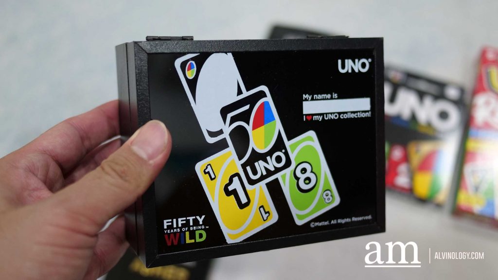 UNO turns 50 - launches customisable WILD Card, 50th premium Box and a slew of promotions in Singapore - Alvinology