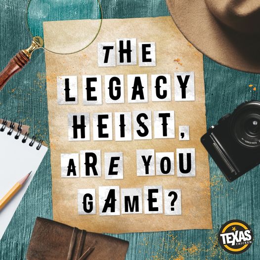 Win Cash and Vouchers from Texas Chicken's The Legacy Heist to celebrate the return of the Real Salted Egg Fried Chicken - Alvinology