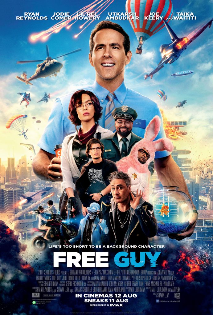 [Review] Free Guy - Here's a Kids Friendly Version of Deadpool starring Ryan Reynolds to enjoy with the whole family - Alvinology