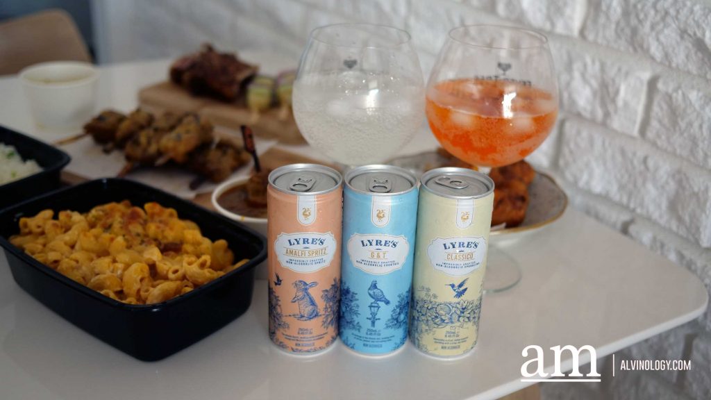 Non-alcoholic Ready-to-drink cocktails from Lyre's to Chill at home - Alvinology