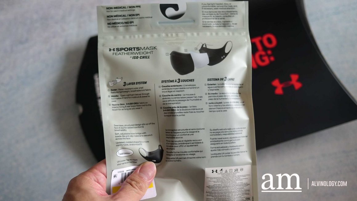 [Review] Under Armour SportsMask Lightweight Alvinology