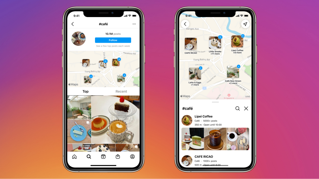 Facebook and Instagram now include Music Feature; new Map Search feature is also available on Instagram exclusively to all users in Singapore - Alvinology