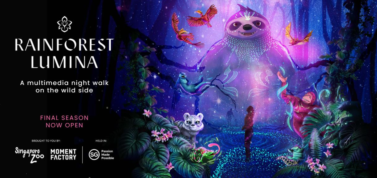Experience Rainforest Lumina in a whole new light this Mid-Autumn Festival with free drinks and sweet treats! Promo tickets available online - - Alvinology