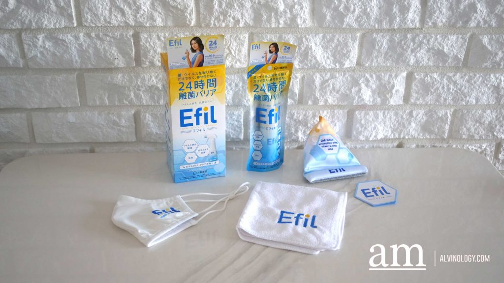[Review] Efil - New Anti-Bacterial and Anti-Viral Disinfectant brand from Japan with 24-hour effectiveness - Alvinology