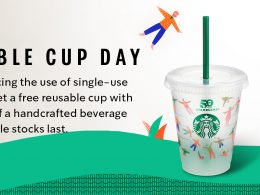 Starbucks offers free 50th anniversary reusable cup when you buy any handcrafted beverage on 28 September - Alvinology