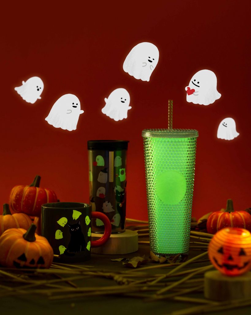 Checkout new Starbucks Spook-a-ccino Drink and Adorable Merch shaped like Cats and Ghosts for this Halloween - Alvinology