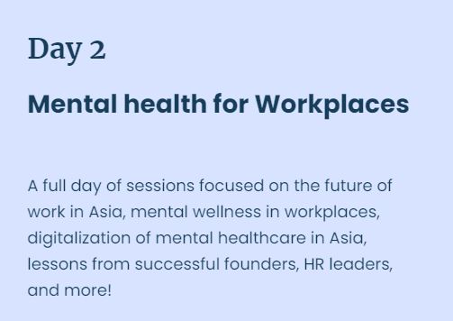 Mental Health Festival Asia 2021 - Asia’s Largest Mental Health Conference is happening this 28-29 October online; Register now for FREE! - Alvinology