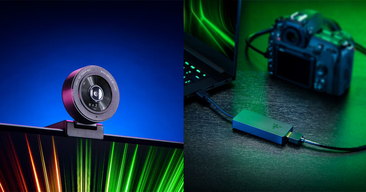 These Razer Kiyo X Webcam and Ripsaw X Capture Card are the perfect device for up-and-coming streamers - Alvinology