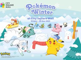 City Square Mall presents a Jolly Pokémon Winter; Check out and redeem these exclusive Pokemon Merchandise – - Alvinology