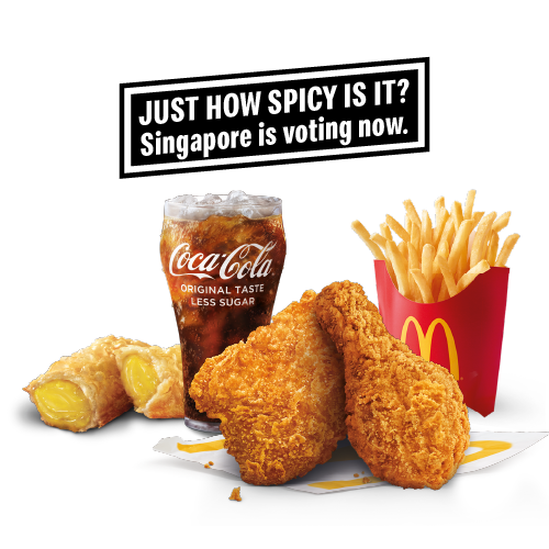 How Spicy is McDonald’s Chicken McCrispy? This is a debate we decide as a nation! Cast your vote here - - Alvinology