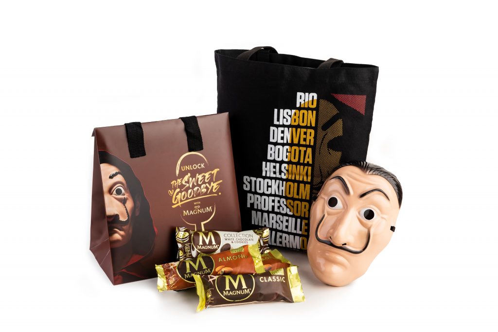 Get your hands on the limited-edition Magnum x Money Heist merchandise; new AR filter is available on Instagram as well - Alvinology