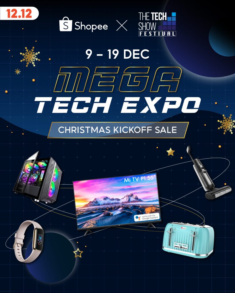 Constellar x Shopee presents The Tech Show Festival Christmas Edition offering unbeatable deals on smart home products - Alvinology