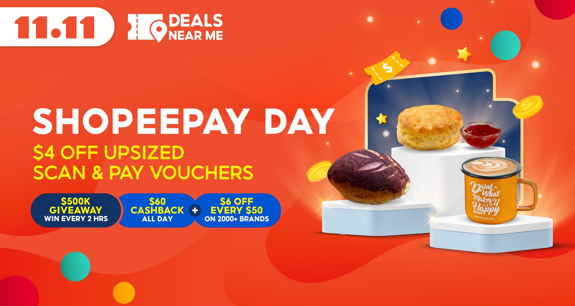 ShopeePay users will be rewarded handsomely this ShopeePay Day, with a chance to win upsized prizes worth up to $1,000 and 20% cashback flash vouchers - Alvinology