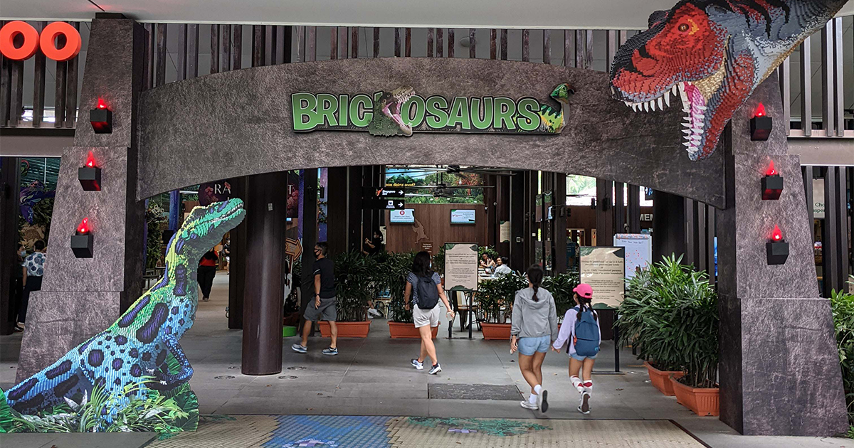 Witness 60 life-sized dinosaurs made with LEGO bricks at Asia’s first Brickosaurs World in Singapore Zoo and River Wonders! - Alvinology