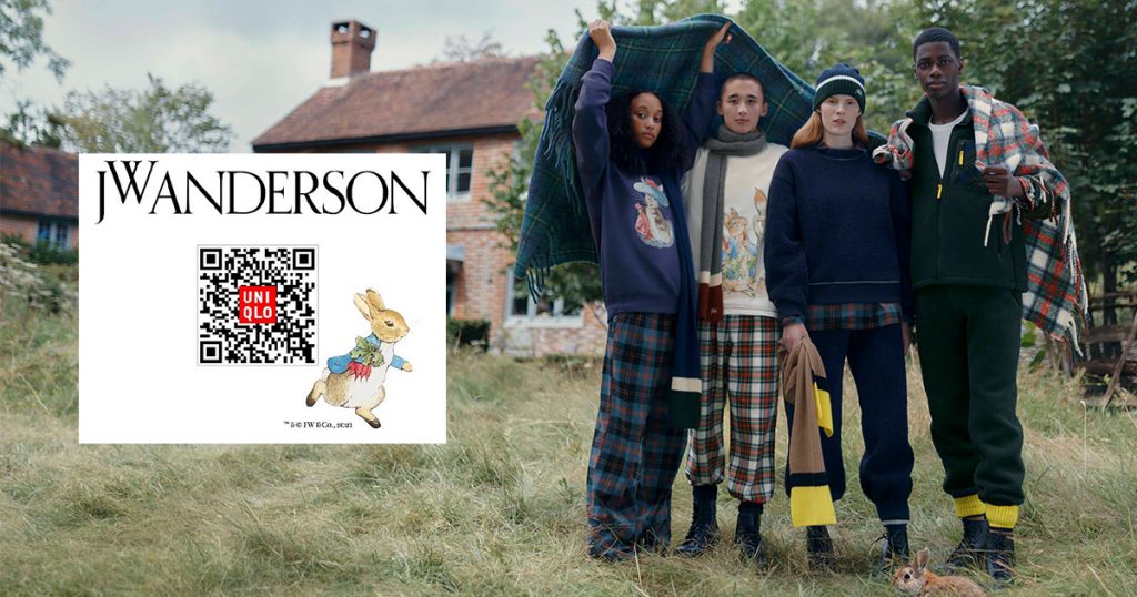 Check out these PETER RABBIT Digital Pop-up Collection Book and JW ANDERSON 2021 Fall/Winter Collection exclusively in UNIQLO - Alvinology