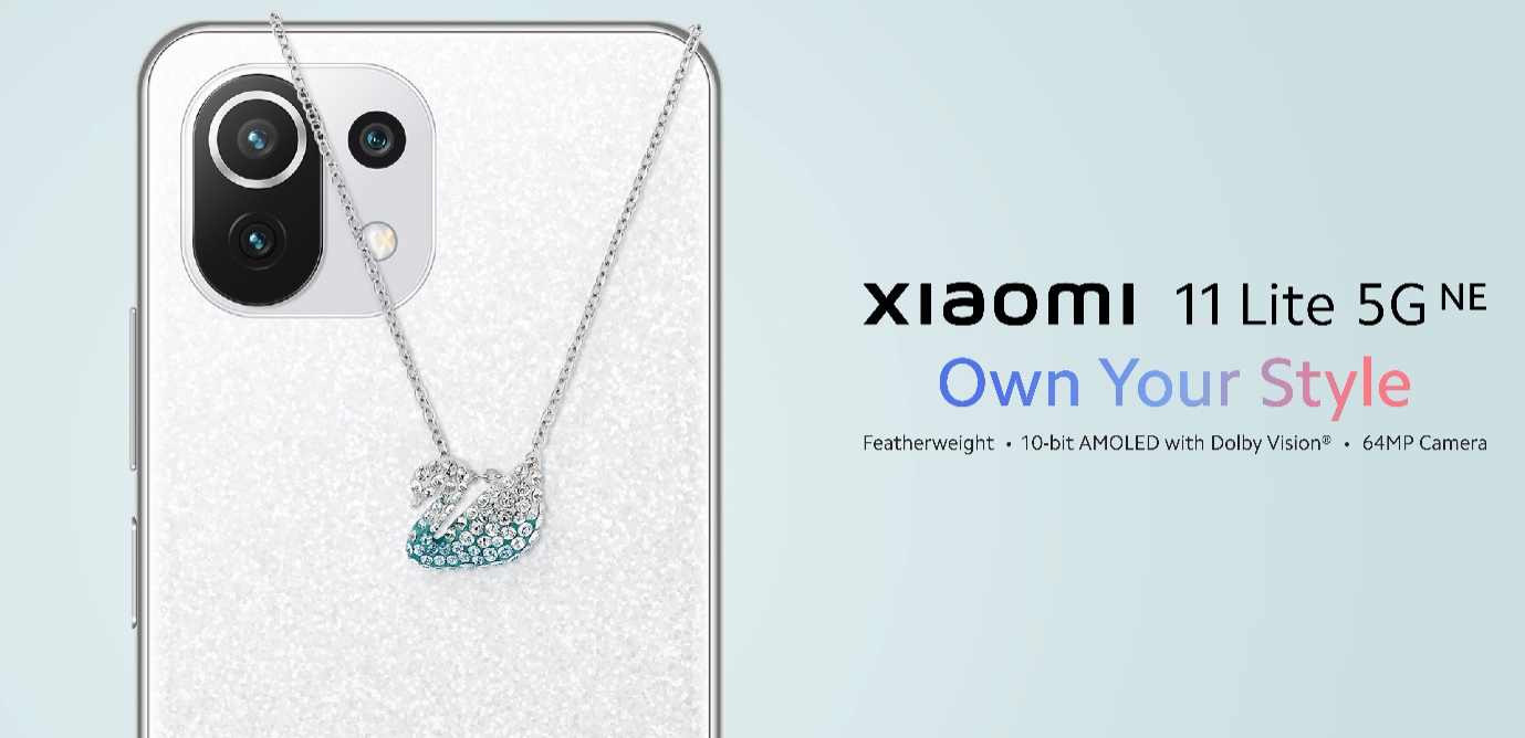 Xiaomi 11 Lite 5G NE Promo – don’t miss this limited-edition offering and get a FREE iconic Swarovski pendant! - Alvinology