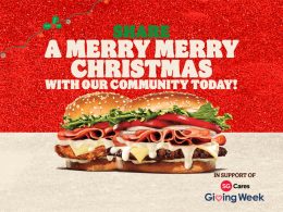 Shareable Christmas Meal - Donate a meal with BURGER KING and the store will match its value to donate to charity organisations and community group - Alvinology