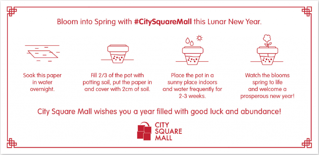 Soak in the festivities at City Square Mall and be rewarded with special gifts and beautiful atmospheric displays this CNY! - Alvinology