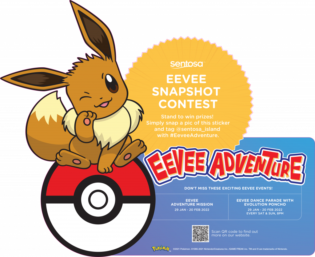Boogie with Eevee across two editions of this adorable Eevee Dance Parade at Sentosa, participate in the Eevee Adventure Mission and claim attractive prizes! - Alvinology