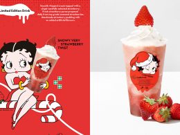HEYTEA X BETTY BOOP – treat your tastebuds a multi-sensorial, dessert-like experience with the new Snowy Very Strawberry Twist - Alvinology